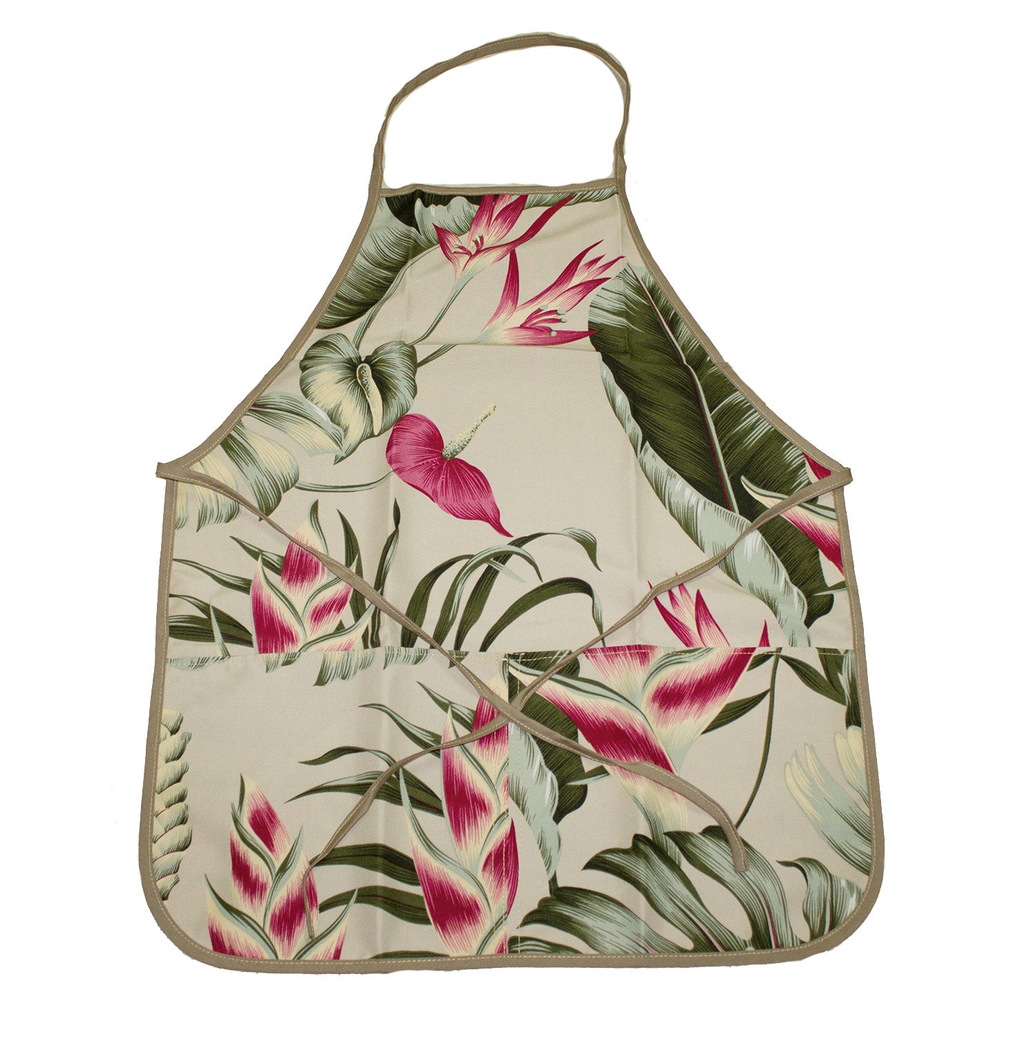 Aloha Hawaiian Apron - Yellow Flower