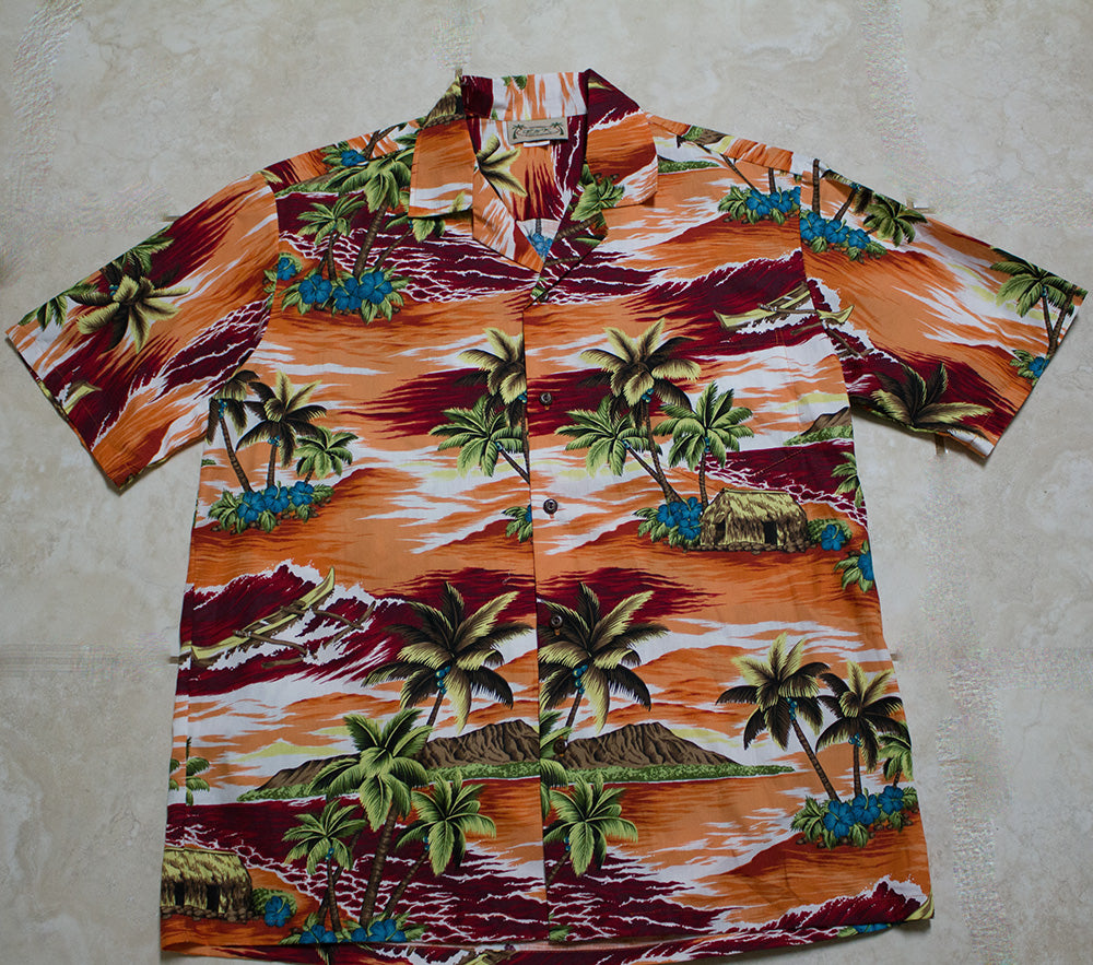 171 Hawaii shirt Sunrise, M-XL