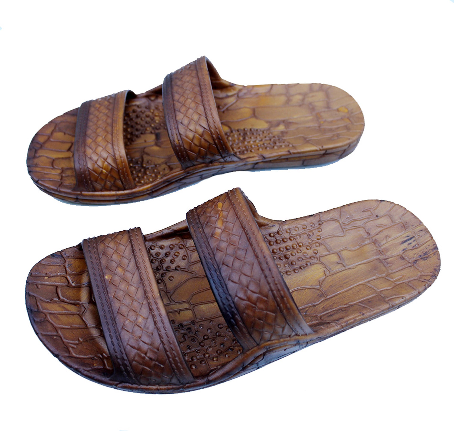 Brown and Black Jesus Style Hawaii Sandals For Women and Teen