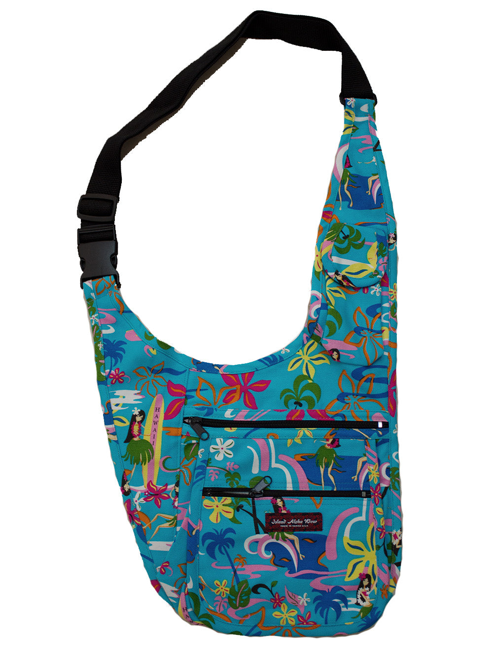 Handy Bag - Blue Hula girls
