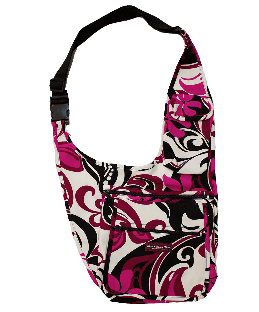 Handy Bag - Pink plumeria