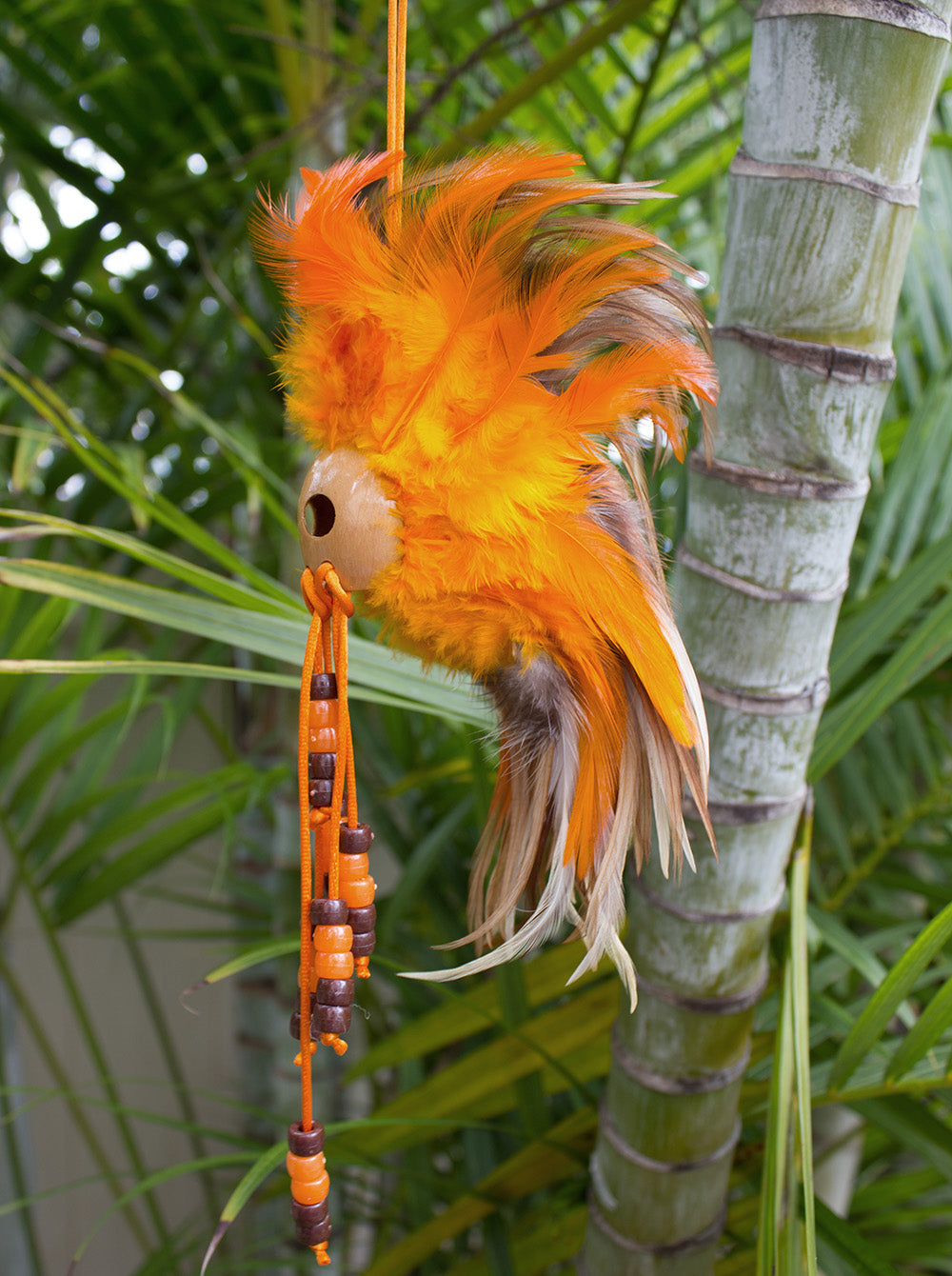 Hawaiian mini helmet<br>Orange