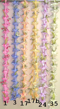 Tuberose lei 62" long