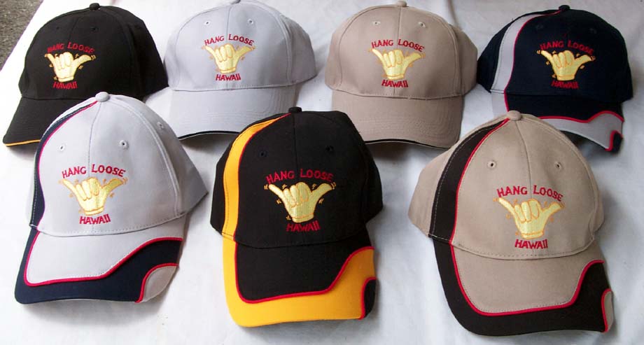 Hang Loose Hawaii caps