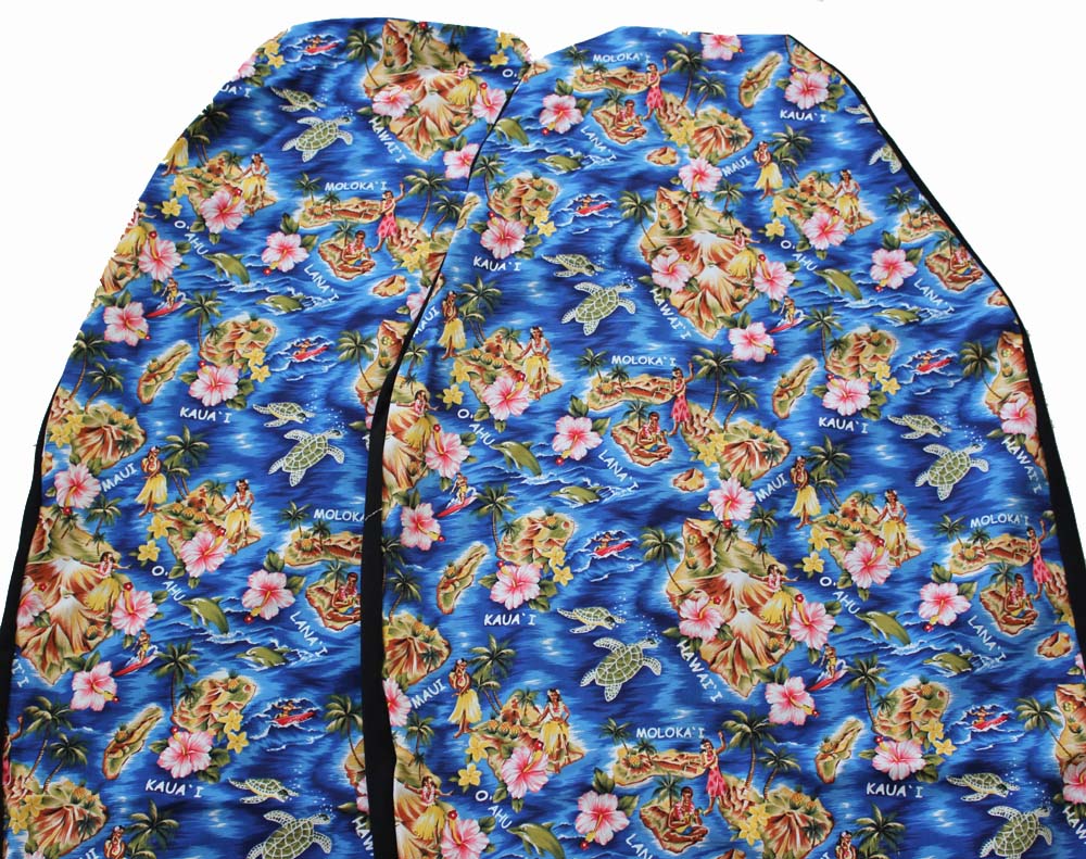 Hawaii Seat Cover #111 Island chain (Non-quilted)