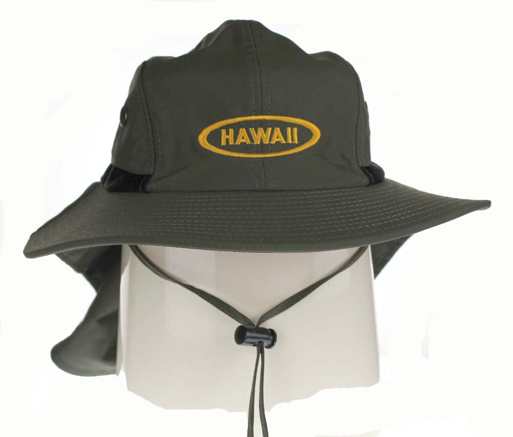 Outdoor /casual hats - Hawaii green