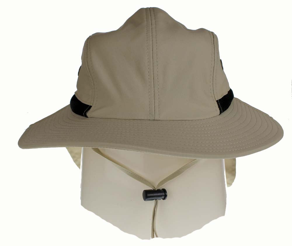 Outdoor /casual hats - plain khaki