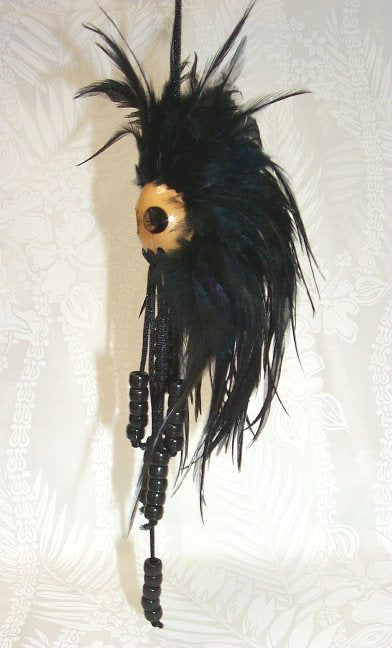 Hawaiian mini helmet<br>Black