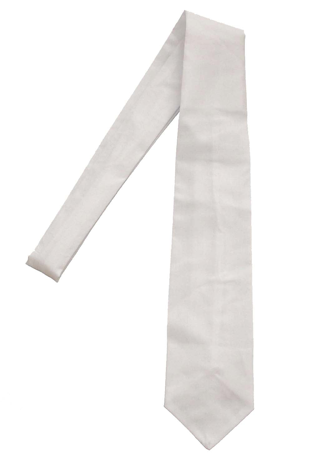 Hawaiian Necktie<br>Solid white