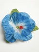 Single Hibiscus Hair Clip - #3 Blue