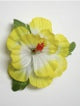 Single Hibiscus Hair Clip - #43 yellow