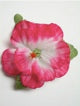 Single Hibiscus Hair Clip - #6 dark pink