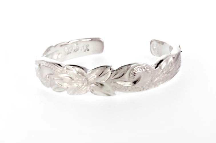 Toe ring - cut out flower