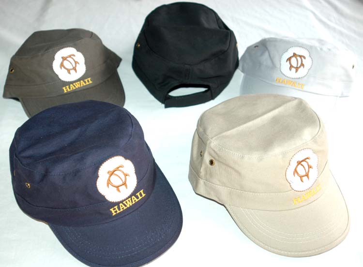 Hawaii turtle Army cap