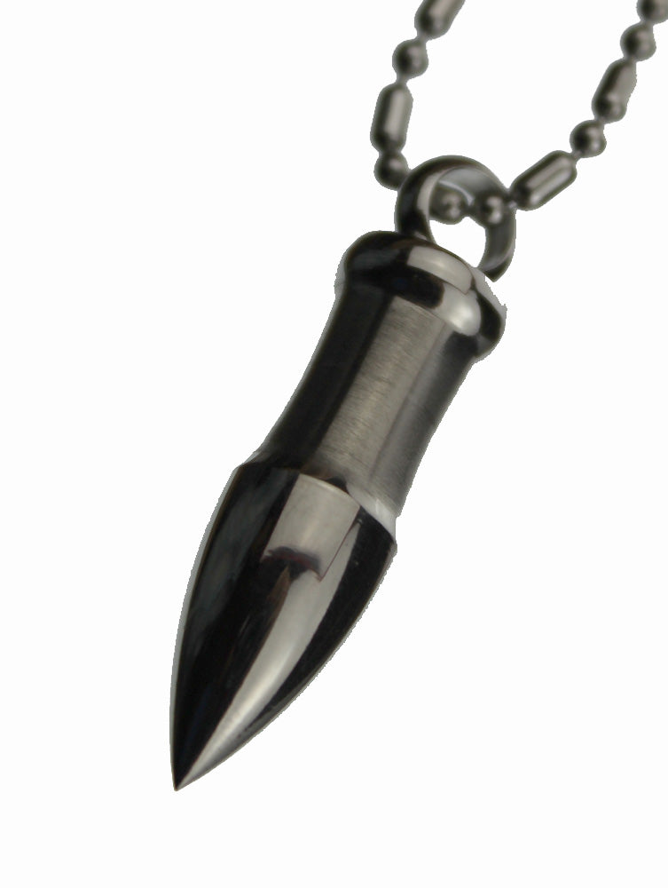 Stainless Steel Pendant<br>Solid bullet