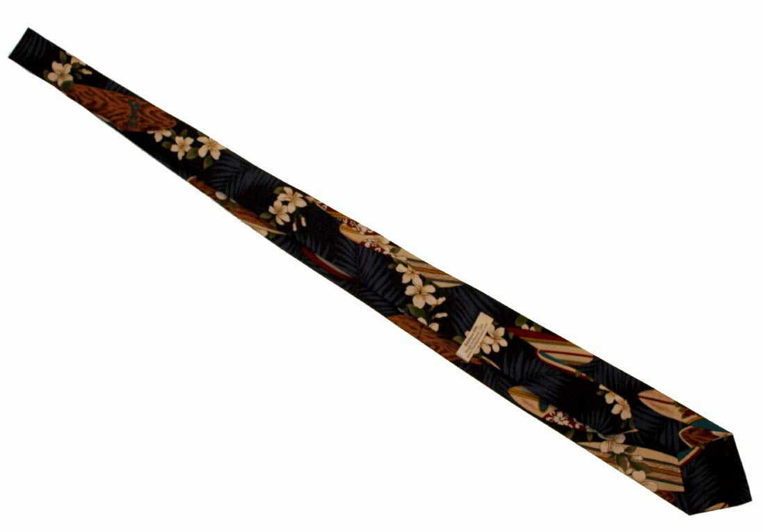 Hawaiian Necktie<br>Navy surfboard