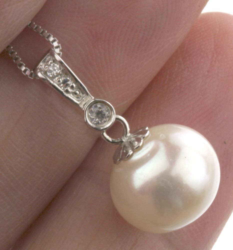 Freshwater Pearls Sterling Silver Pendants