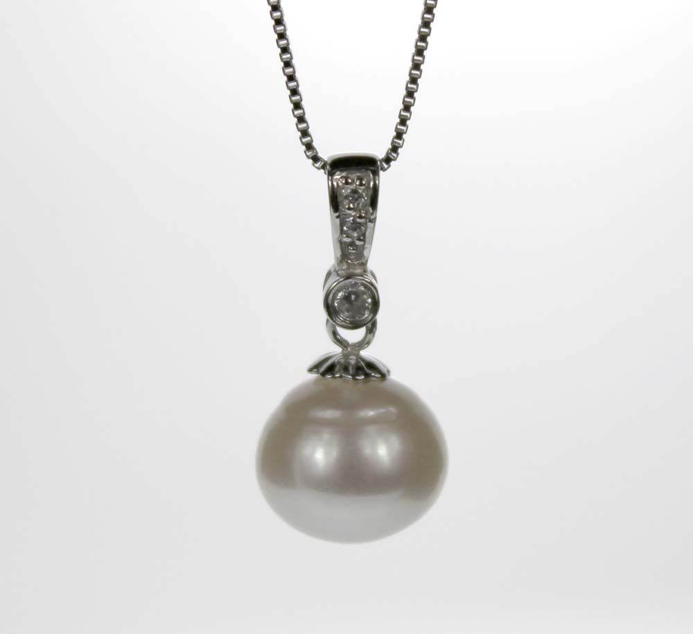 Freshwater Pearls Sterling Silver Pendants