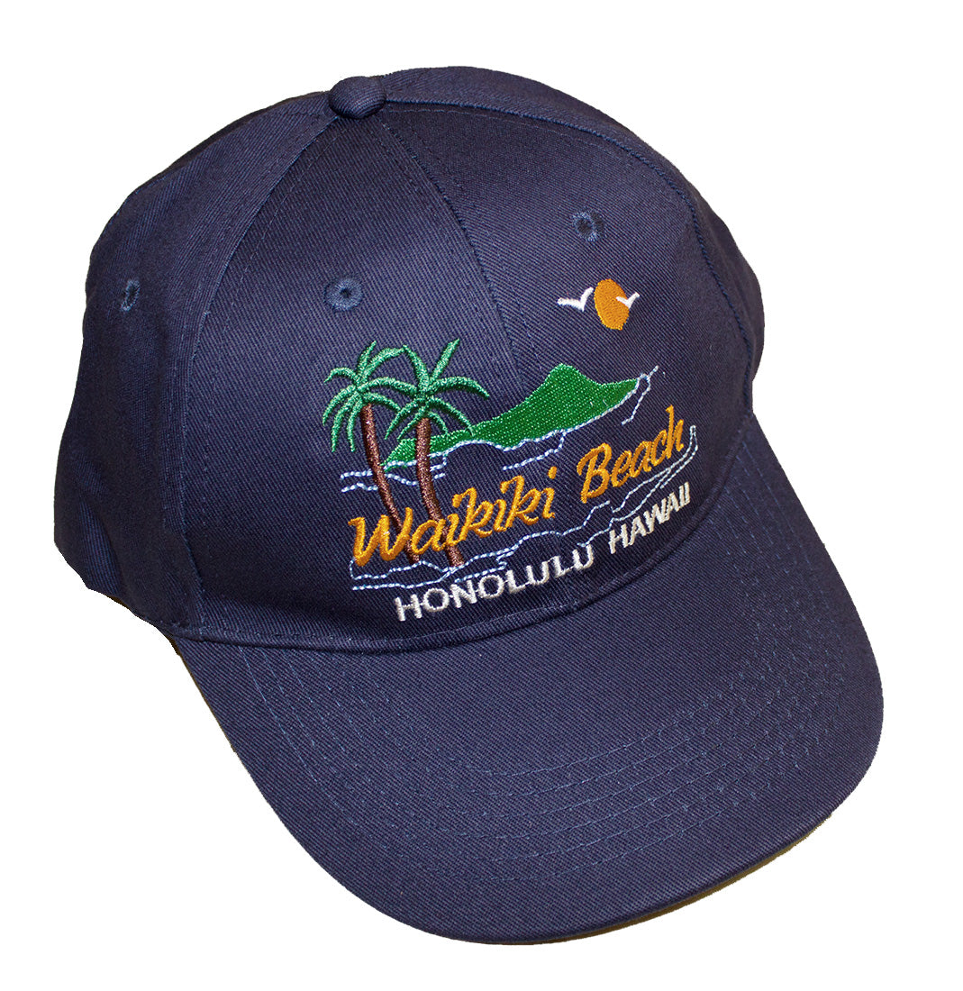 Hawaii Honolulu Waikiki Beach hats