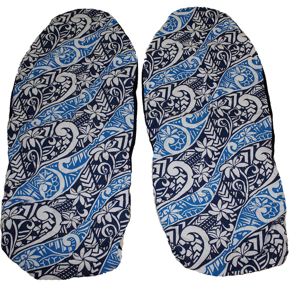 Hawaii car seat cover, #14 Navy / blue (quilted)
