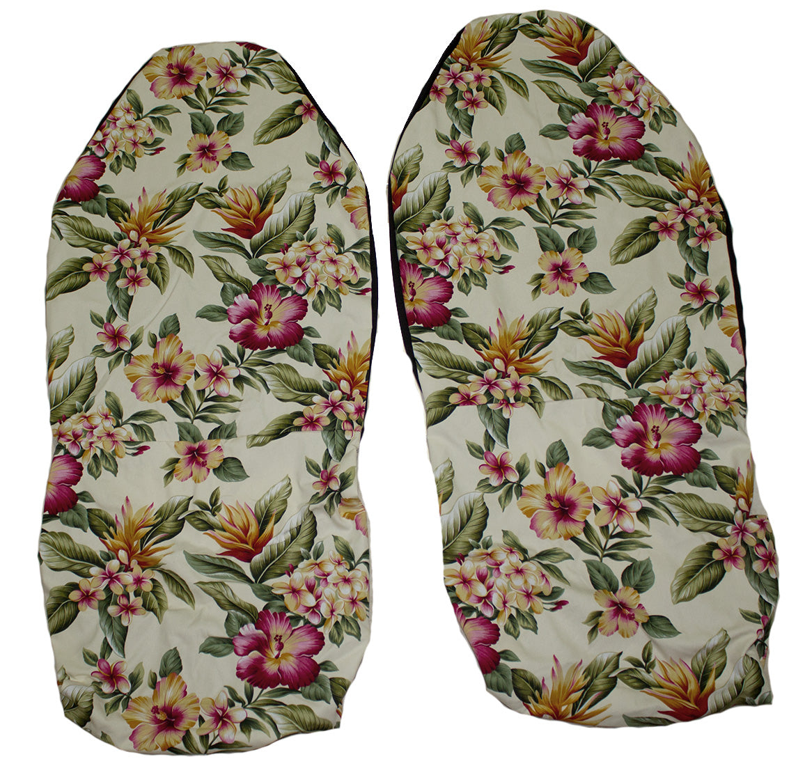 Hawaii Seat Cover<br> #109 Colorful black<br> (Non-quilted)