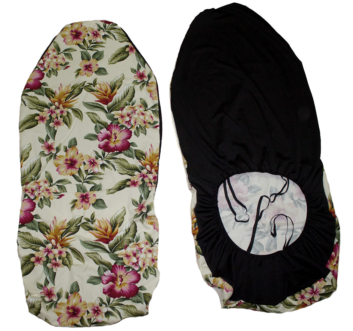 Hawaii Seat Cover<br> #109 Colorful black<br> (Non-quilted)