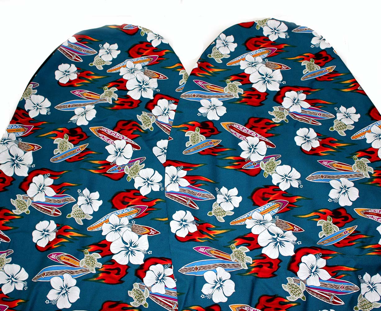 Hawaii Seat Cover #122 Surfboard (Non-quilted)