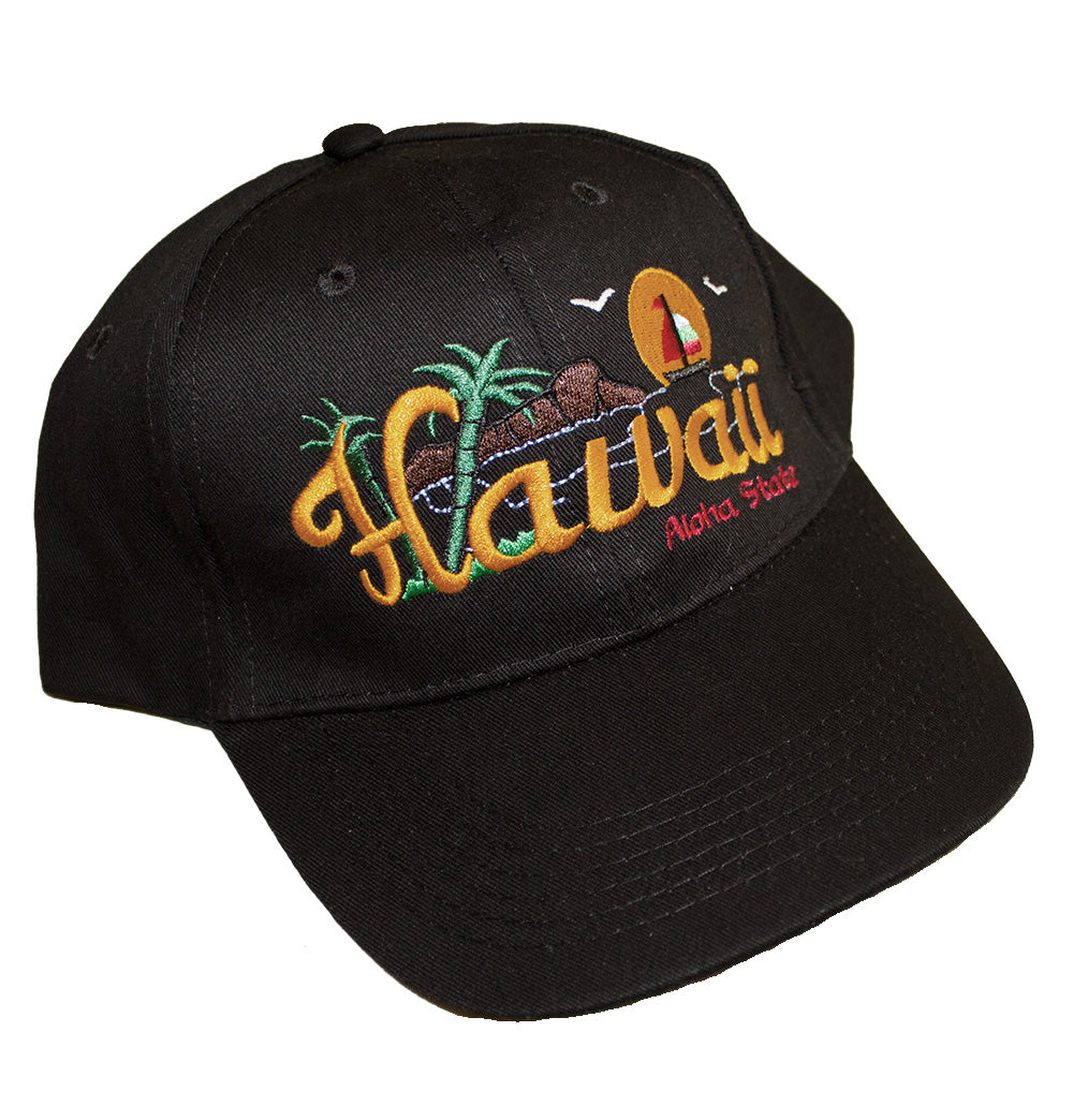 Hawaii Two Tone Diamond Head caps