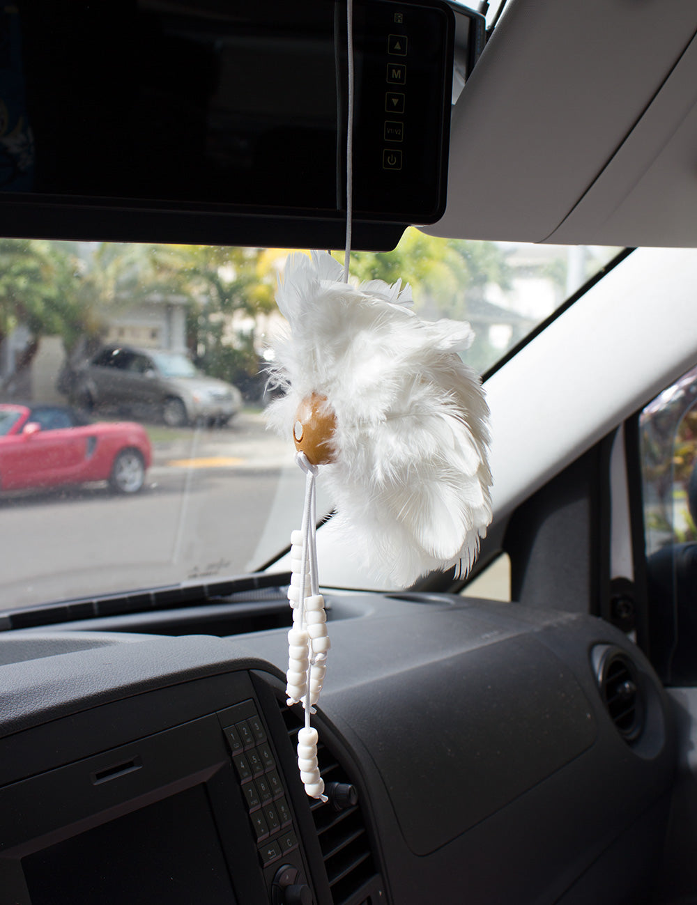 Hawaiian mini helmet<br>White
