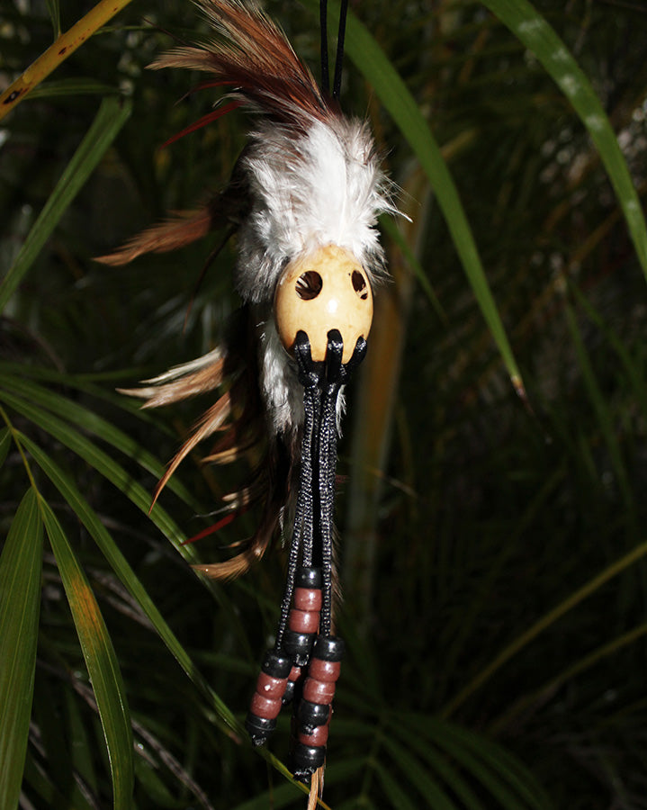 Hawaiian mini helmet<br>Brown