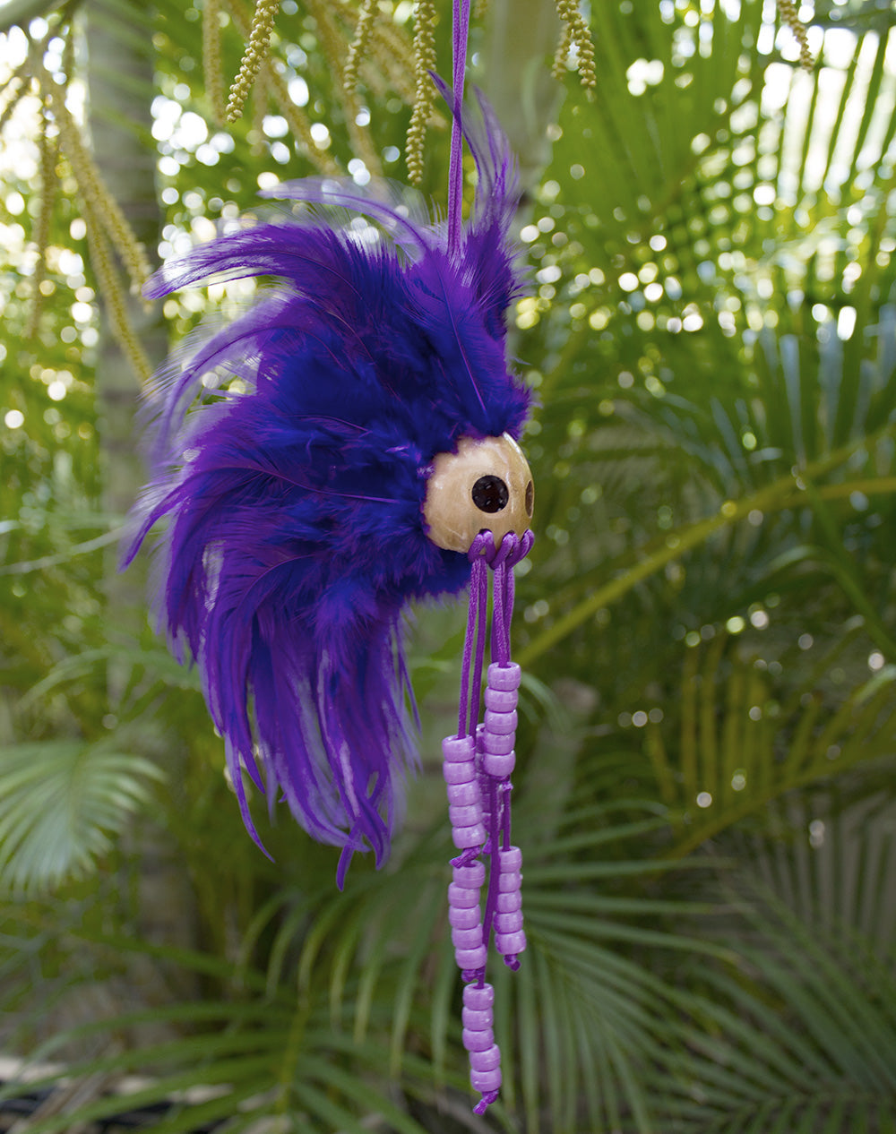 Hawaiian mini helmet<br>Purple