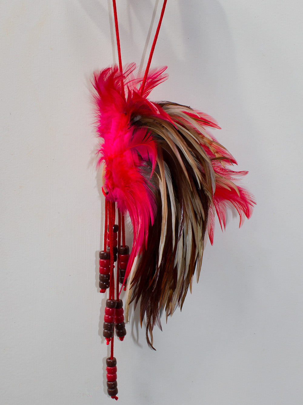 Hawaiian mini helmet<br> Red and Black