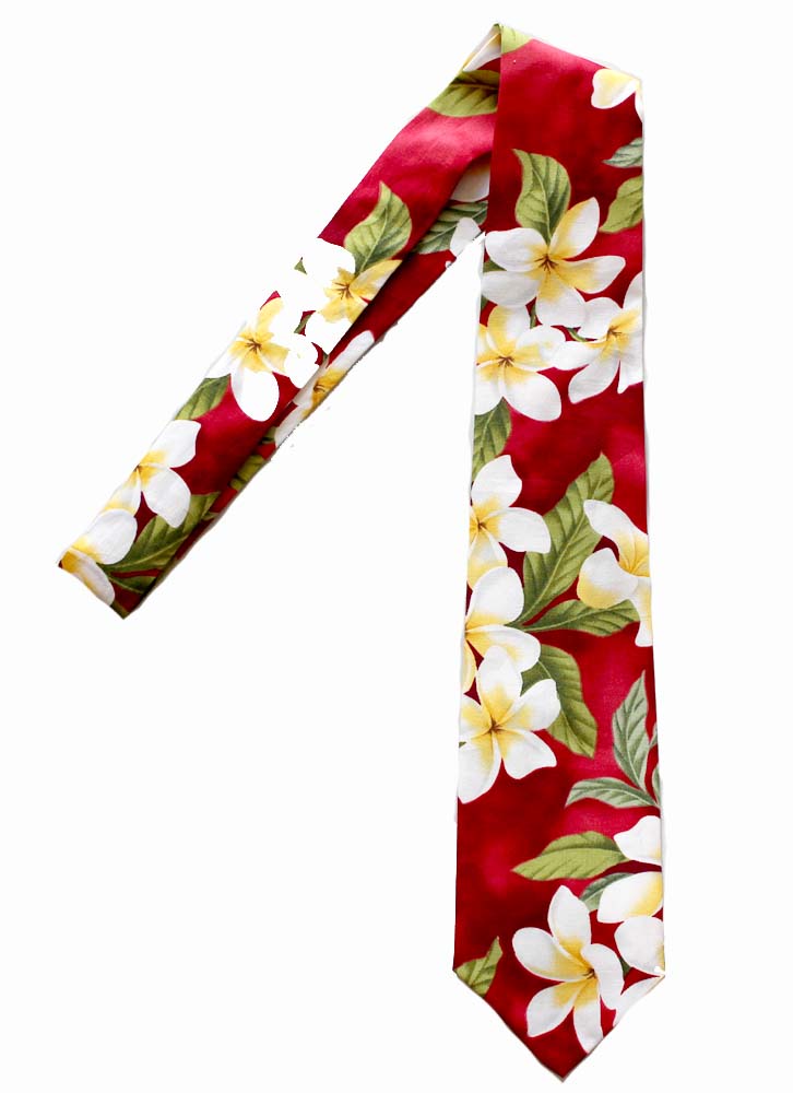 Hawaiian Necktie<br>Red lei