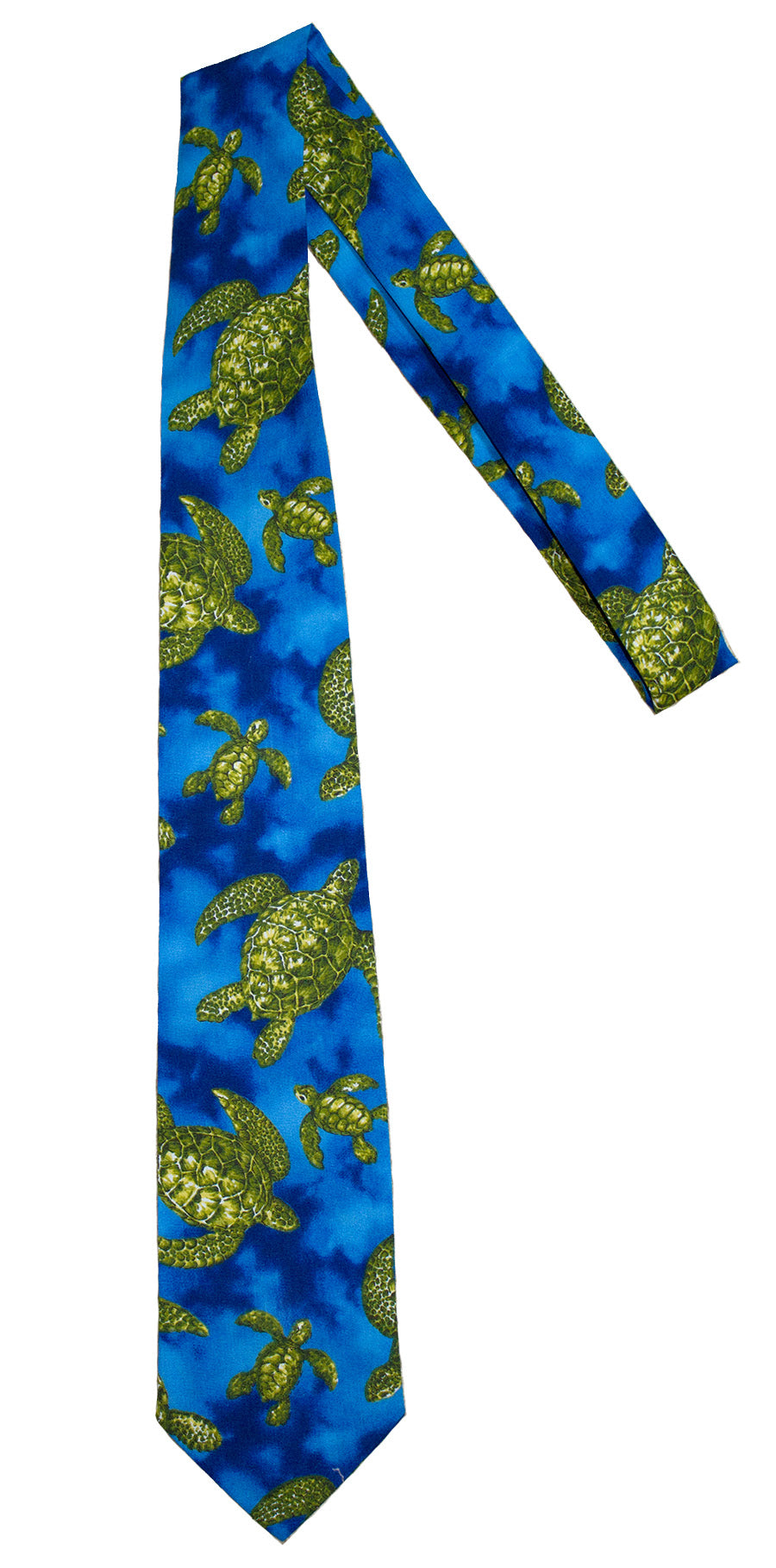 Hawaiian Necktie<br>Sea turtle blue