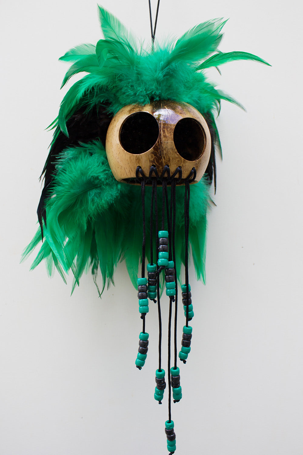 Large Ikaika warrior helmets - Green