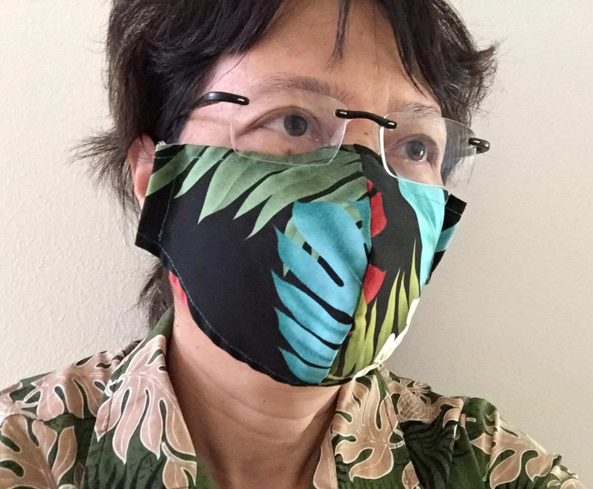Set of 3 Hawaii Frible Tree layer camo color<br>Face Mask Cover