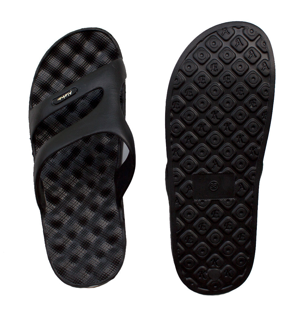Women's Black Lightweight Sandals