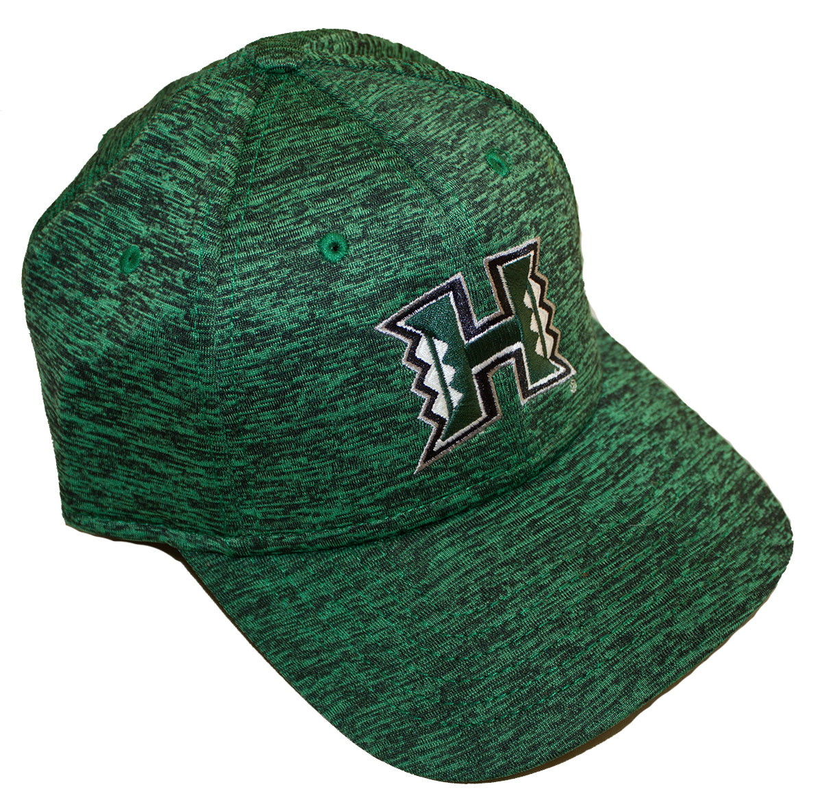 UH Warriors hats, Green