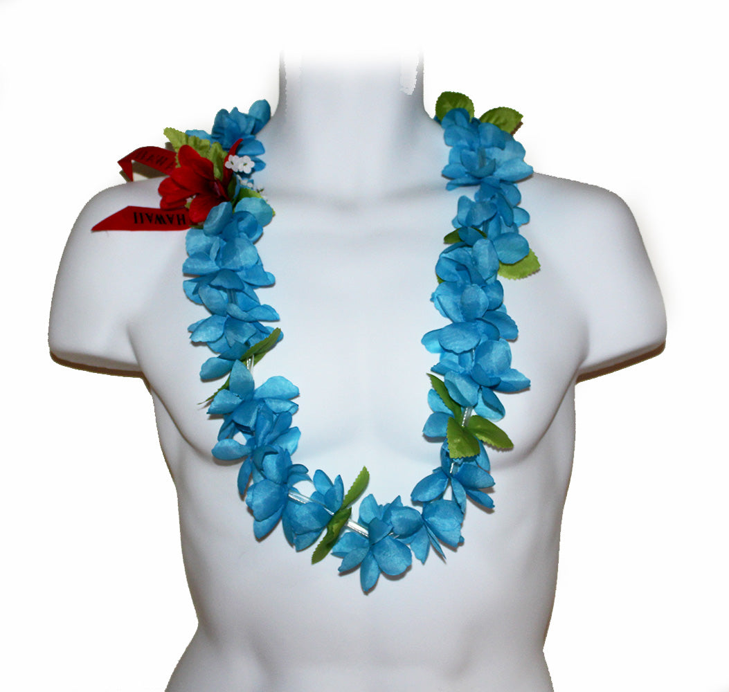 #5 Blue, Simple Lei