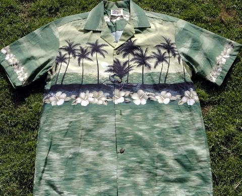 Hawaiian Shirts Aloha Sunset Hawaii Mens 100% Cotton Shirt