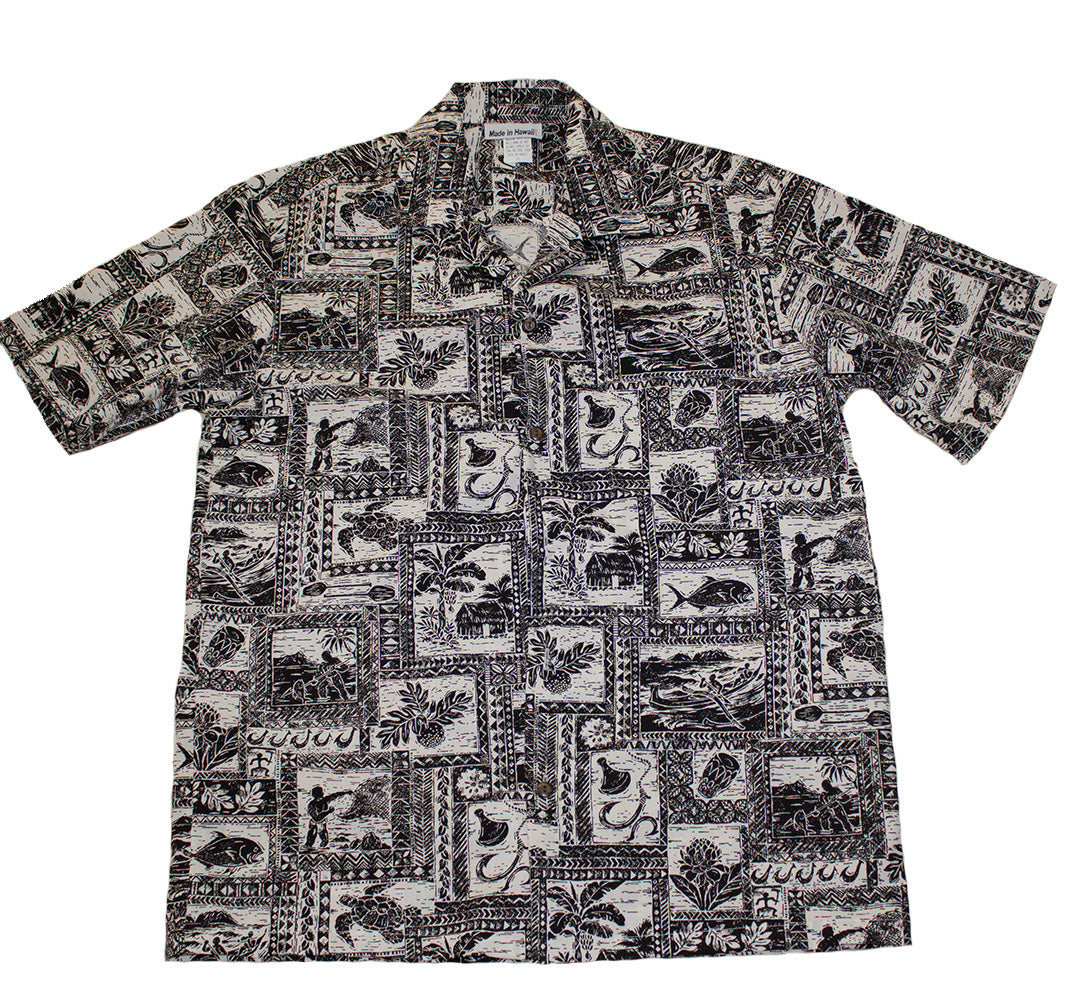 Hawaiian Cotton / Polyester Shirts, Sea Turtle Hawaii Shirt