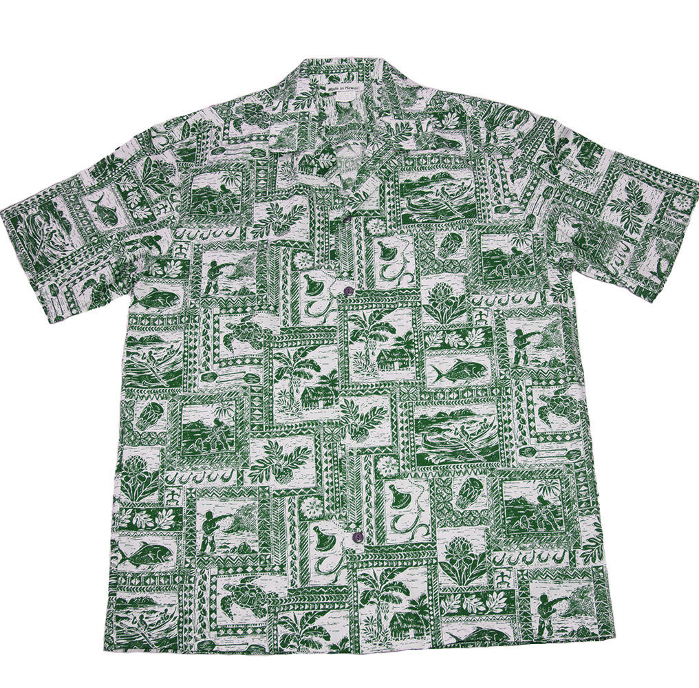 Hawaiian Cotton / Polyester Shirts, Sea Turtle Hawaii Shirt