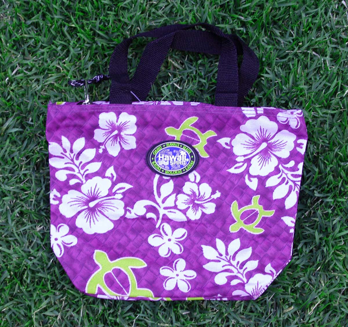 Hawaiian Small bags - Purple and Blue Flower