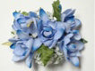 Tuberose hair clip - Blue #3b