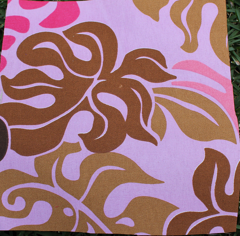 Vinyl Checkbook Covers<br>Pink /brown leaf