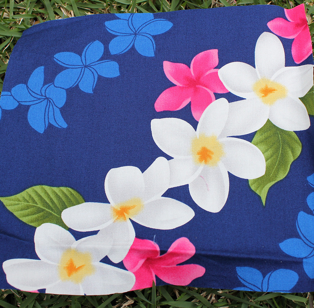 Vinyl Checkbook Covers<br>Navy flower