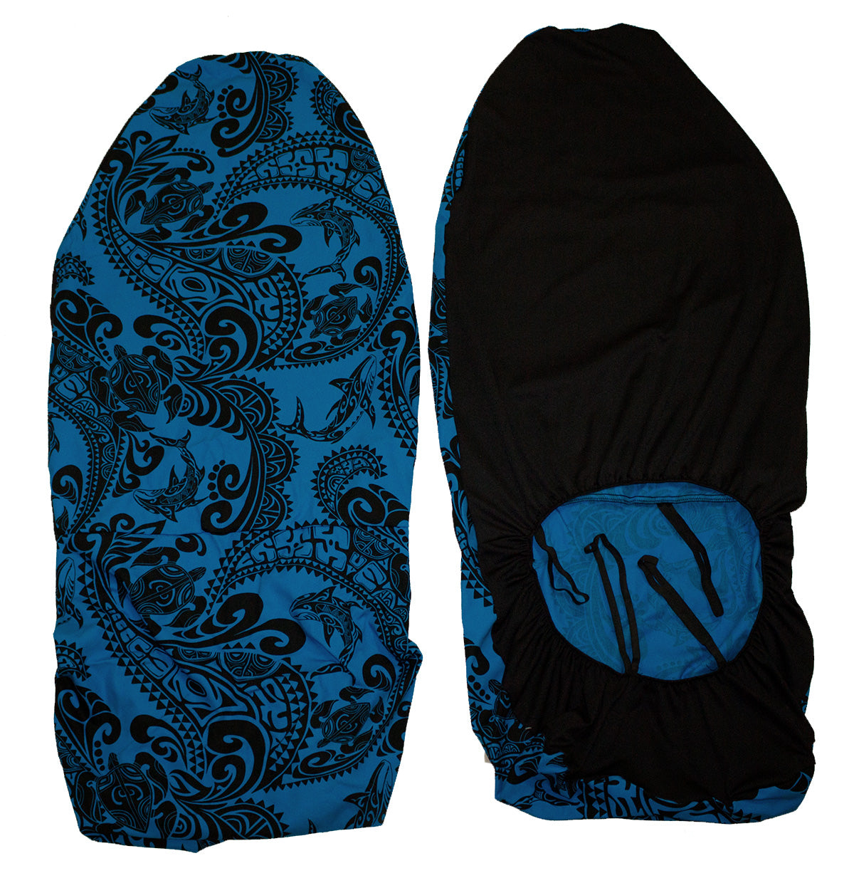 Hawaii Seat Cover<br> #102 Blue Black Tapa<br> (Non-quilted)