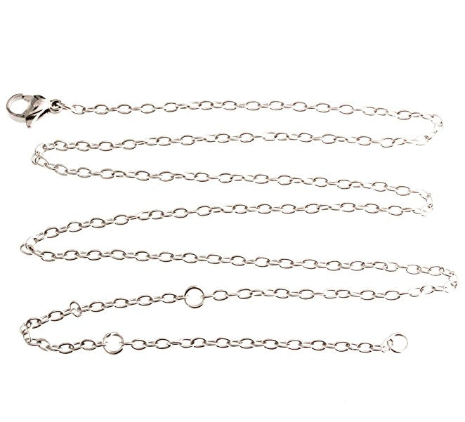 Stainless Steel 20 Inches Chain Necklaces